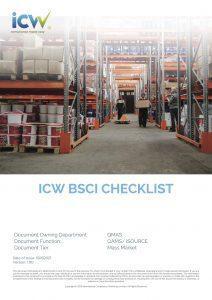 ICW BSCI Audit Checklist - ICW